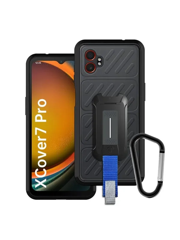 Armor-X Samsung Galaxy XCover7 Pro SM G766 Case | Mountable Shockproof Rugged Ca
