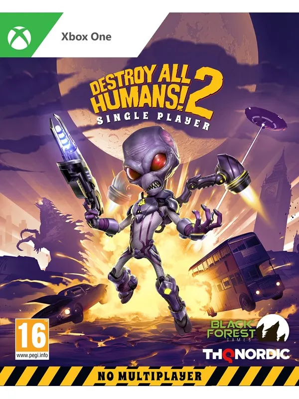 Destroy All Humans! 2 - Reprobed (Single Player) - Microsoft Xbox One - Action