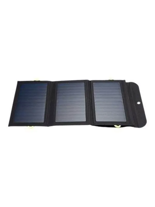 Sandberg Solar Charger 21W 2xUSB+USB-C Nødlader - Svart - 10000 mAh