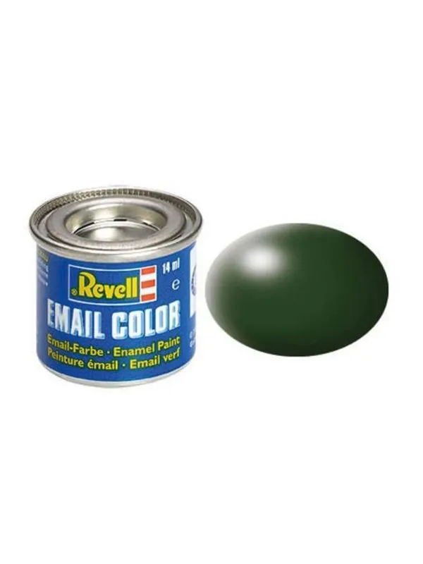 Revell Enamel Paint # 363 - Dark Green Silk Matt