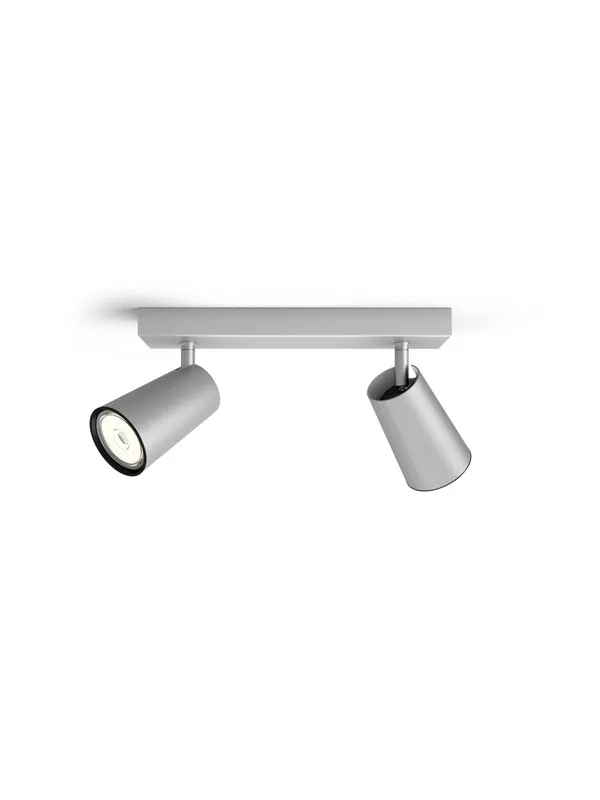 Philips PAISLEY bar/tube aluminium 2xNW