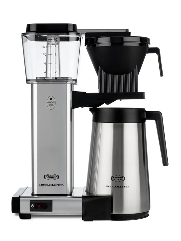 Moccamaster Automatic Thermo,  Polert sølv