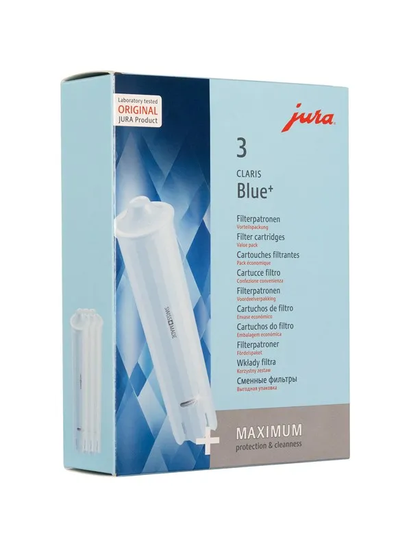 JURA CLARIS Blue+ (3-Pack)