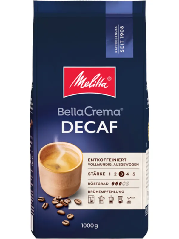 Melitta Bella Crema Decaffeinato 1 kg