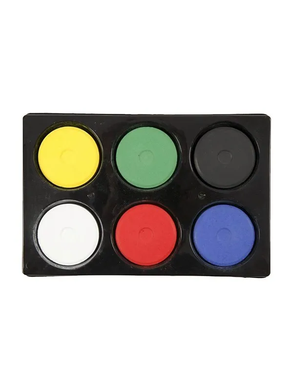 Creativ Company Large refill blocks Watercolor in palette 6pcs.