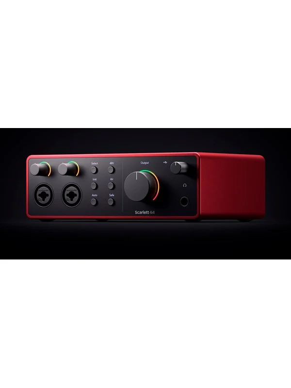 Focusrite Scarlett 4i4 4th Gen - 4-in/4- out audio interface