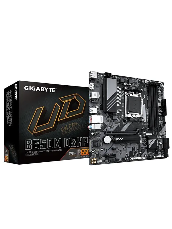 GIGABYTE B650M D3HP Hovedkort - AMD B650 - AMD AM5 socket - DDR5 RAM - Micro-ATX