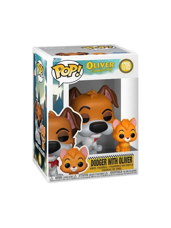 Funko! - Funko POP Vinyl O&C Dodger w/Oliver w/CH