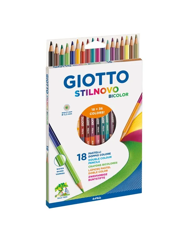 Giotto Stilnovo Bicolor 18 pcs