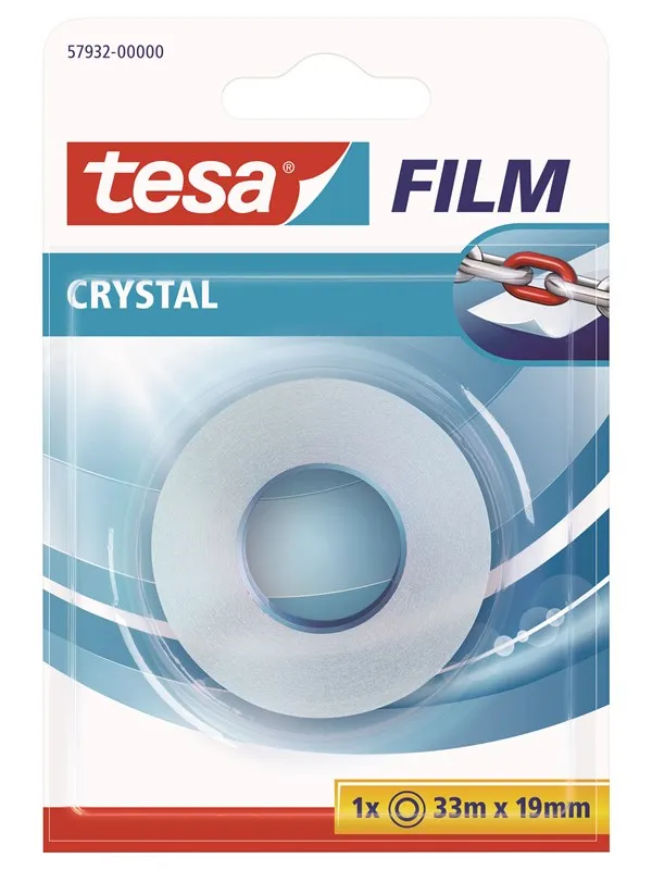 tesa film tape 33m x 19mm Crystal Transparent
