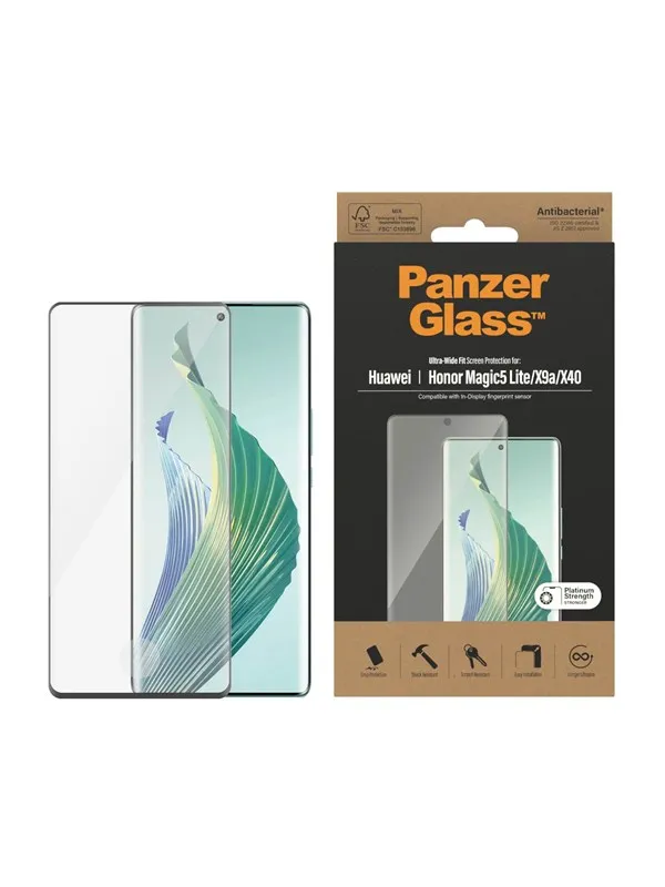 PanzerGlass Screen Protector Huawei Honor Magic 5 Lite | Ultra Wide Fit
