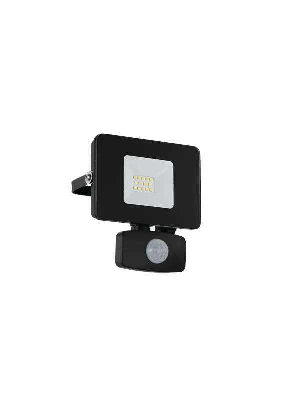 EGLO FAEDO 3 outdoor wall light with sensor LED 10W 5000K black