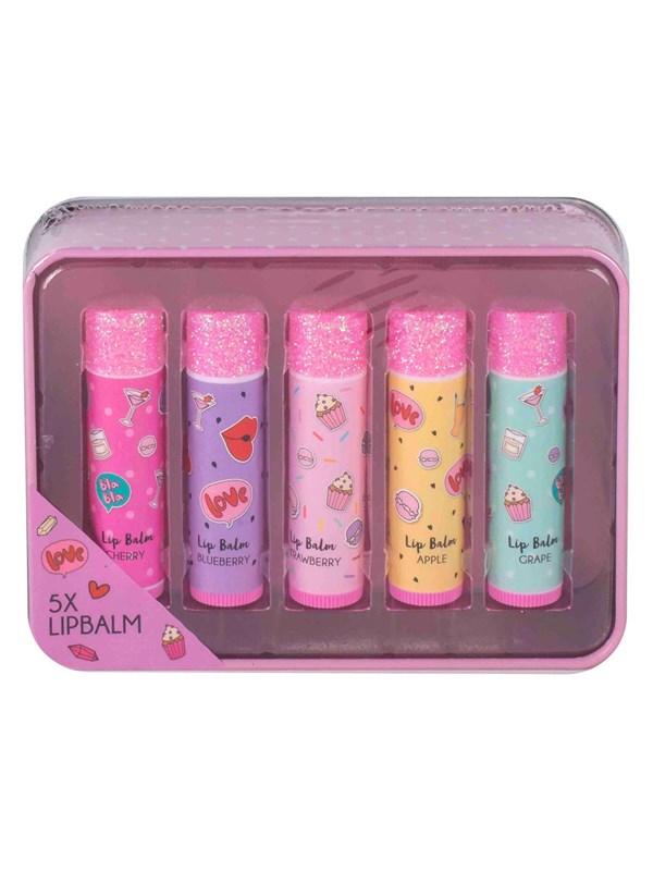 Canenco Create It! Beauty Lip Balm Tin Pink