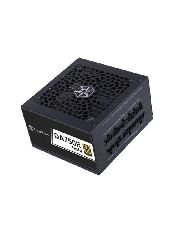 SilverStone Decathlon Series DA750R Gold Strømforsyning (PSU) - 750 Watt - 120 mm - ATX 3.0 - 80 Plus Gold sertifisert