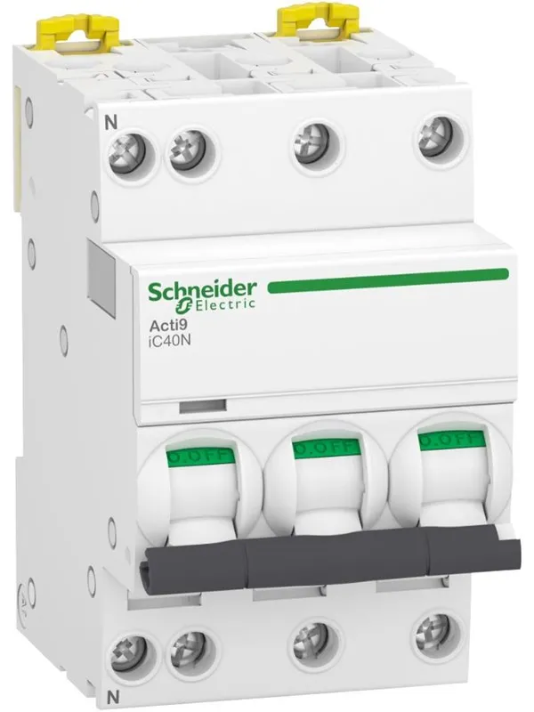 Schneider Electric Acti 9 ic40n 3pn d 16a mcb