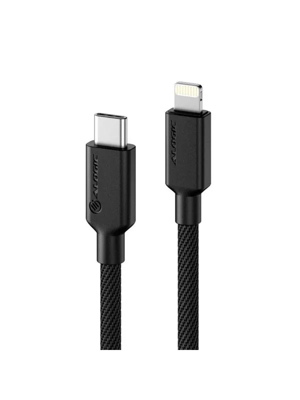 ALOGIC Elements PRO USB-C to Lightning cable 1m - Black