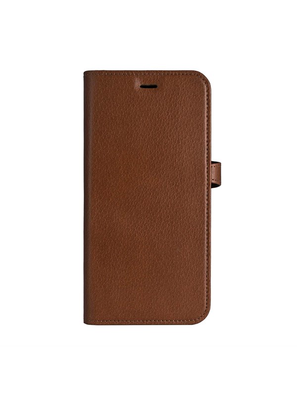 Buffalo 2-in-1 Leather Wallet with 3 Card Slots - iPhone 16 Plus Brown