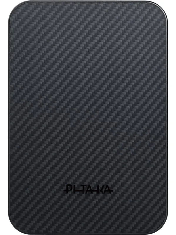 PITAKA Power Bank Qi2 - 10 000 mAh - Black/Grey Nødlader - Svart - 10000 mAh