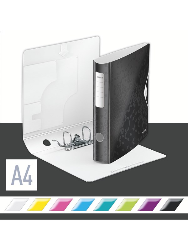 Leitz Smalordner  Active PP WOW A4/60mm Sort