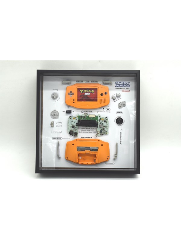 GRC - Retro Art Nintendo Gameboy Advance Console Display - Bilde