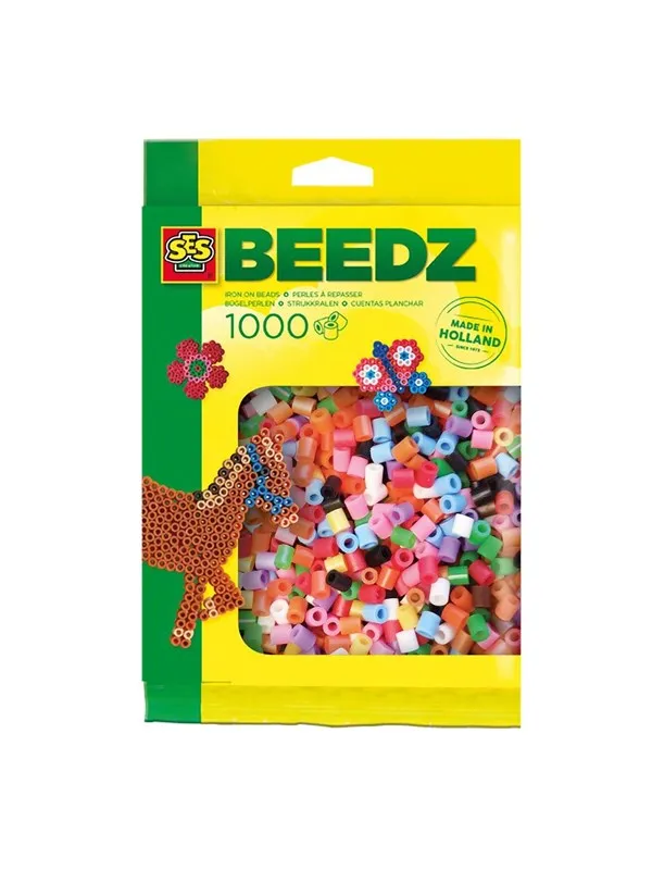 SES Creative Iron-on Beads - Mix Basic 1000 pcs.