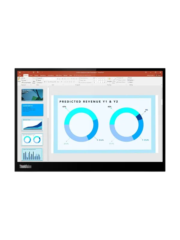 14" Lenovo ThinkVision M14d - 2240x1400 - 60Hz - IPS