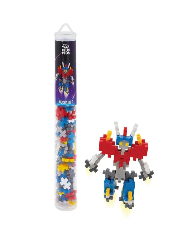 Plus-Plus Mecha Bot / 100 pcs Tube