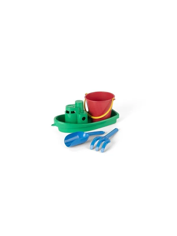 Dantoy Recycled Boat Set - Green