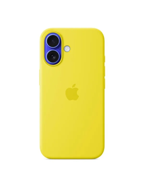 Apple iPhone 16 Silicone Case with MagSafe - Star Fruit