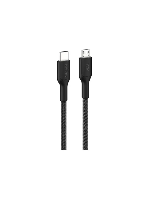 Belkin BoostCharge Pro - USB-C cable - 24 pin USB-C to Micro-USB Type B - 1 m