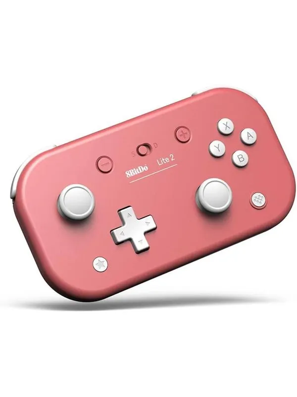 8BitDo Lite 2 - 18 Hours Playtime - Switch - iOS - Android - Pink - Wireless Controller