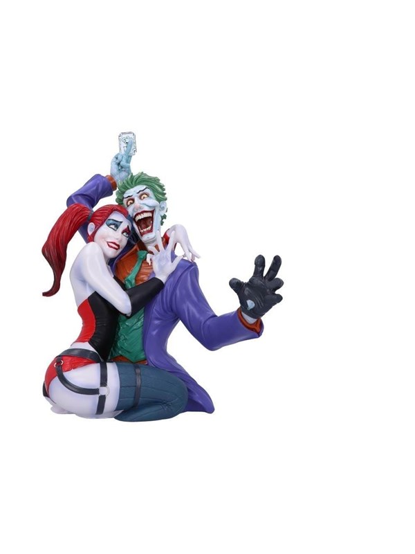 Nemesis Now - The Joker and Harley Quinn Bust 37.5cm - Figur