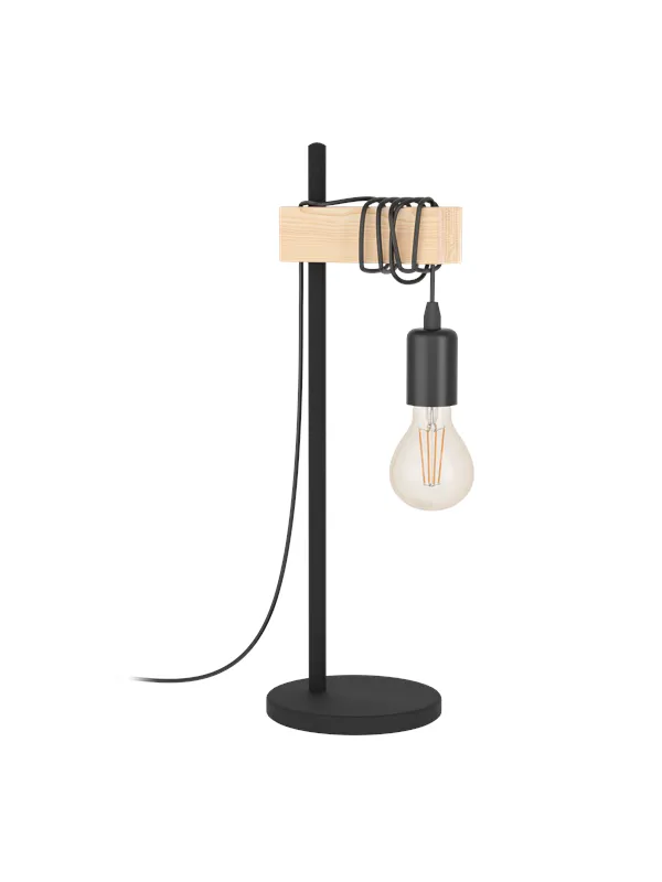 EGLO TOWNSHEND table lamp black/brown