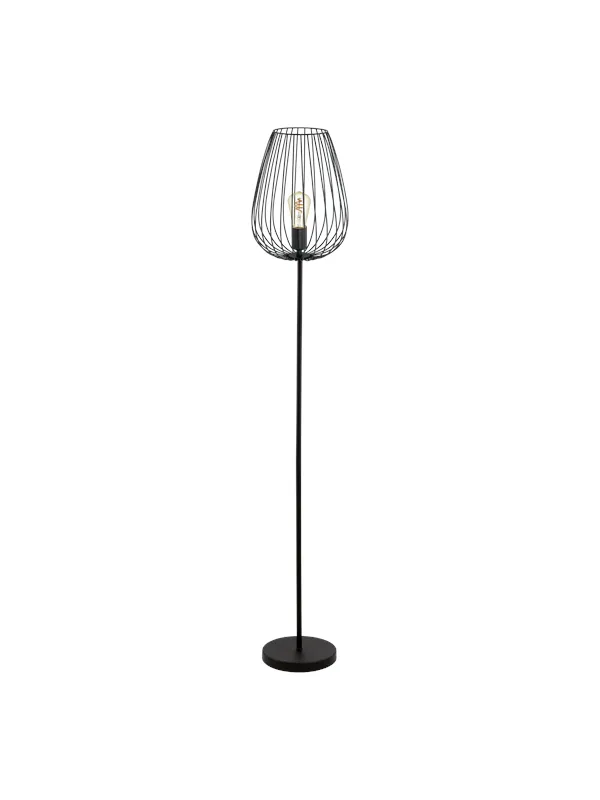 EGLO NEWTOWN floor lamp black