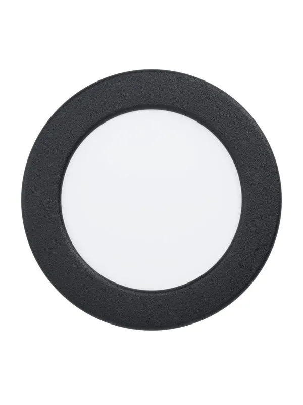 EGLO FUEVA 6 INNEBYGD. Ø119 CCT 6.3W 720LM IP44 SVART