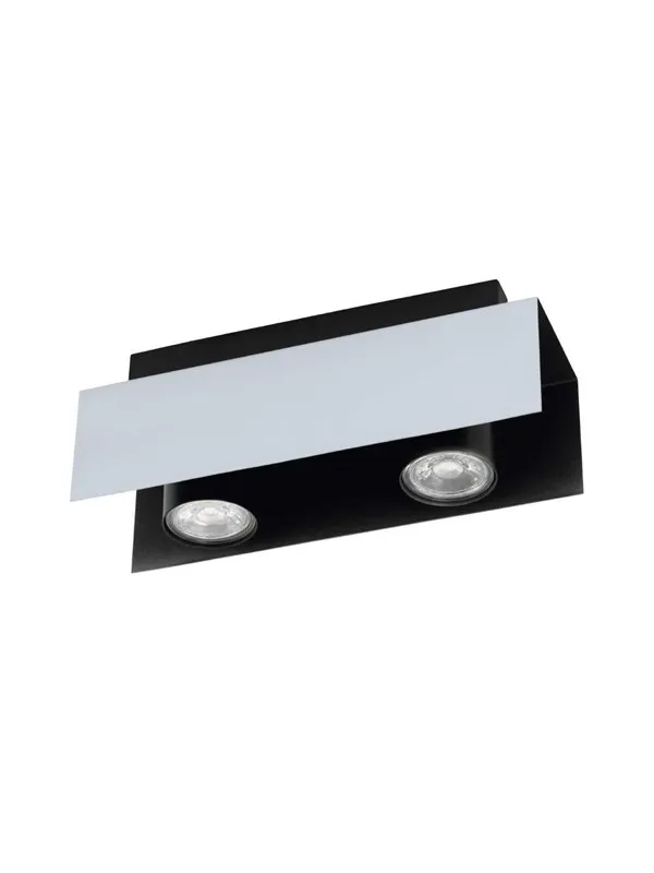 EGLO VISERBA TAKLAMPE 2X400LM ALU