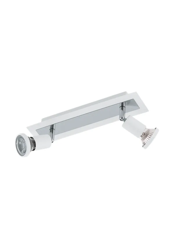 EGLO SARRIA spot rail 2L 3000K white/chrome