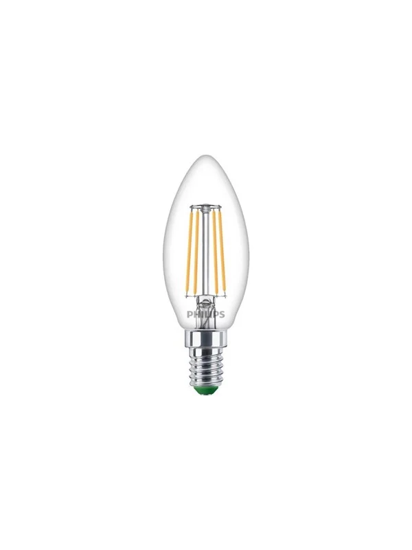 Philips LED-lyspære B35 Candle 806lm 3.8W/827 (60W) Clear E14
