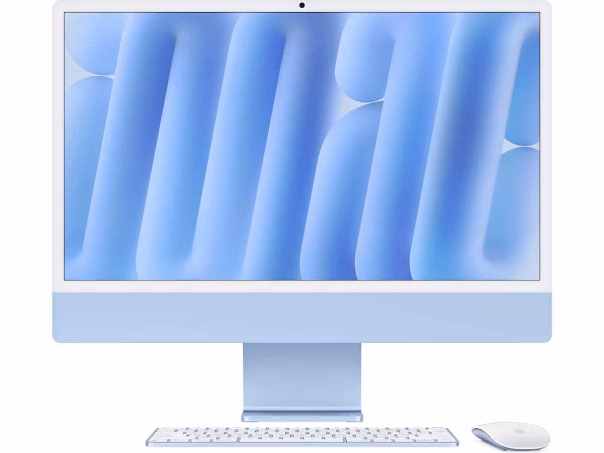 iMac 24 4.5K (2024) 256GB (blå)