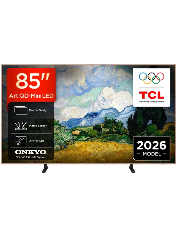 TCL Flatskjerm-TV 85"" A400 Pro - 4K QD Mini-LED Google TV