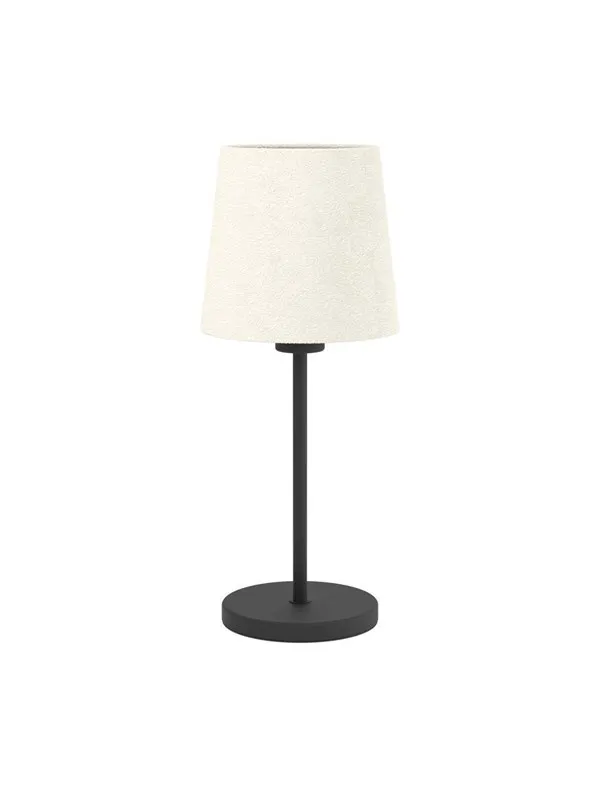 EGLO FEBRES BORD E27 SVART/HVIT