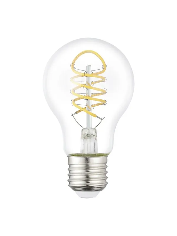EGLO LED-lyspære A60 SPIRAL 7.3W 806LM 2700K KLAR E27