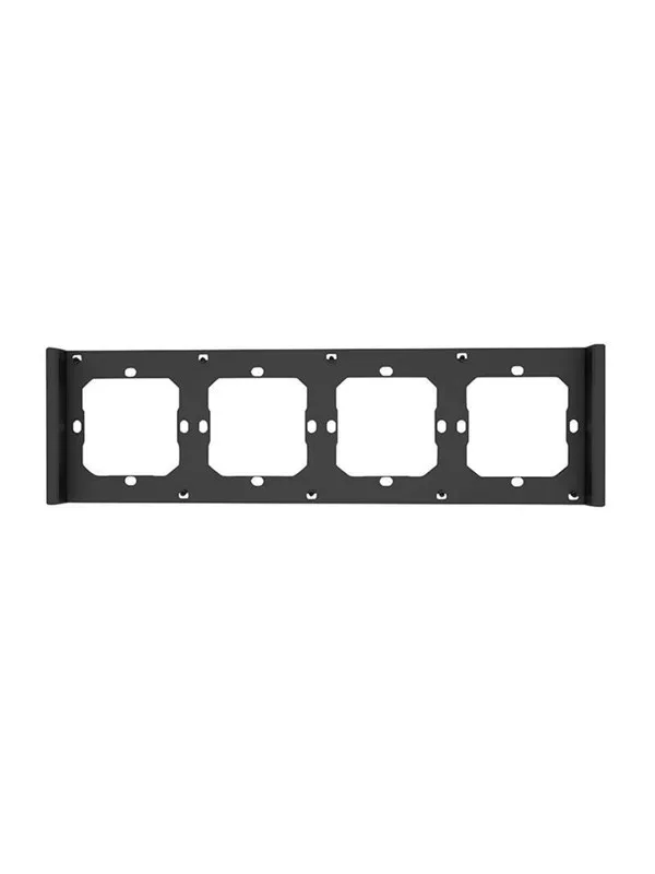 Sonoff Frame for switch M5 80 quadruple 4-fold M5-4C-80-F (graphite/black)
