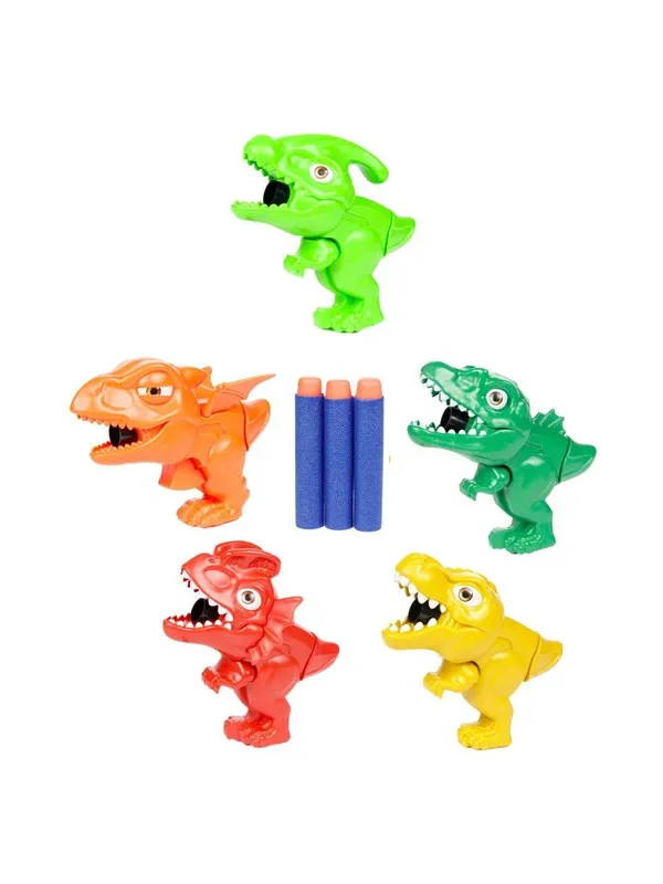 World of Dinosaurs Mini Dino Gun with Arrows 4 pcs.