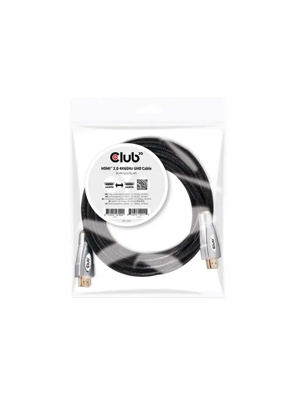 Club 3D CAC-2312 - HDMI with Ethernet cable - 5 m