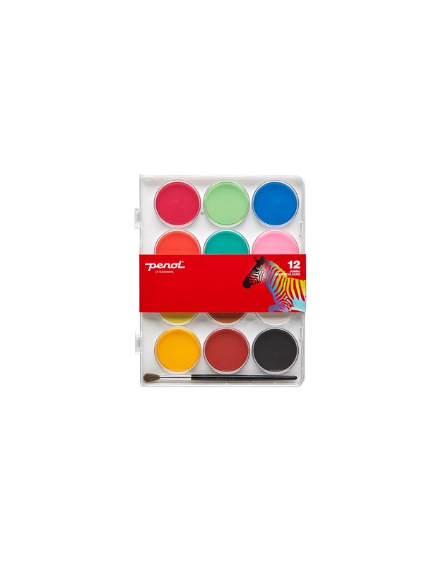Penol Watercolours Jumbo x12 50mm