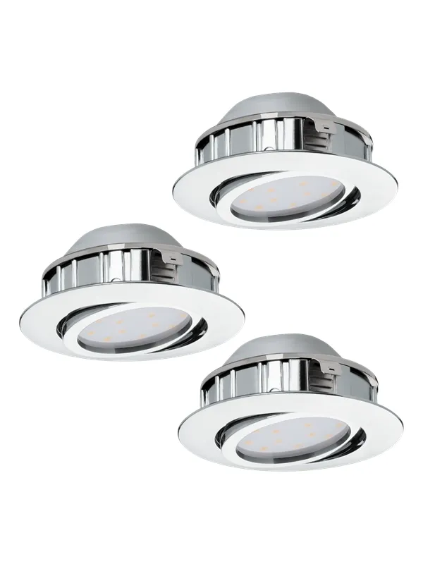 EGLO PINEDA recessed light  chrome