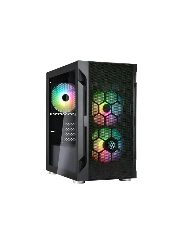 SilverStone FARA H1M PRO - Kabinett - Tower - Svart
