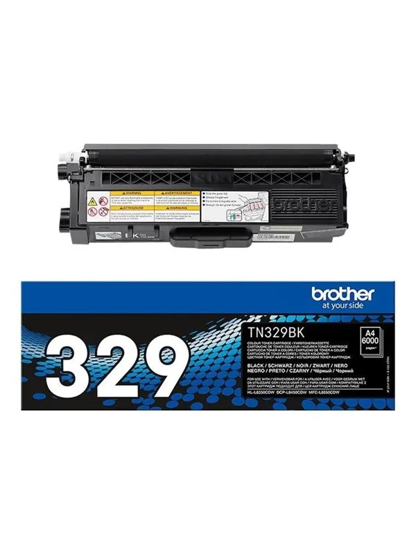 Brother TN329BK / TN 329BK - Black Toner - Laser toner Svart