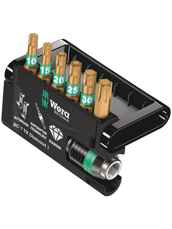 Wera Bit-Check 7 TX Diamond 1